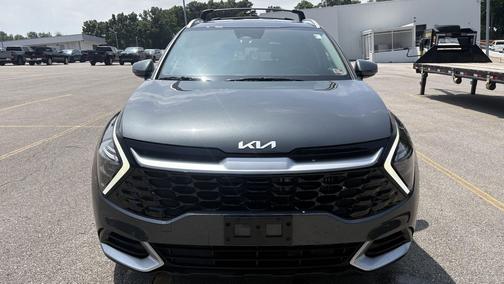 Gravity Gray 2023 Kia Sportage Hybrid EX
