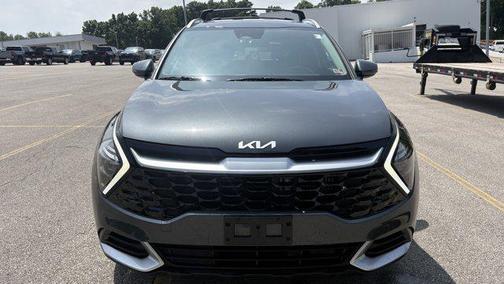Gravity Gray 2023 Kia Sportage Hybrid EX