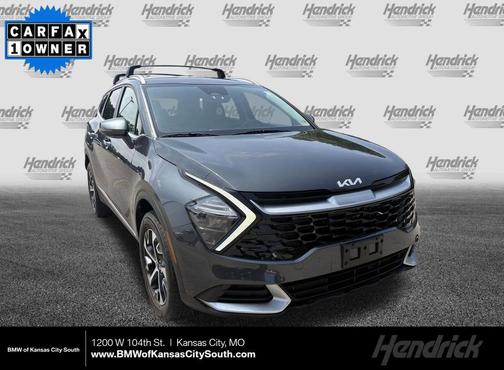 Gravity Gray 2023 Kia Sportage Hybrid EX