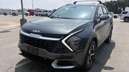Gravity Gray 2023 Kia Sportage Hybrid EX