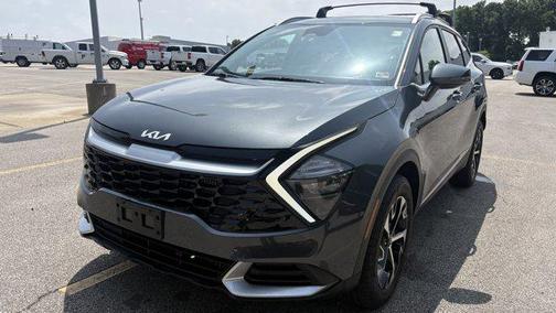 Gravity Gray 2023 Kia Sportage Hybrid EX