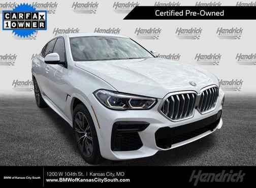 Mineral White Metallic 2023 BMW X6 xDrive40i