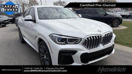 Mineral White Metallic 2023 BMW X6 xDrive40i