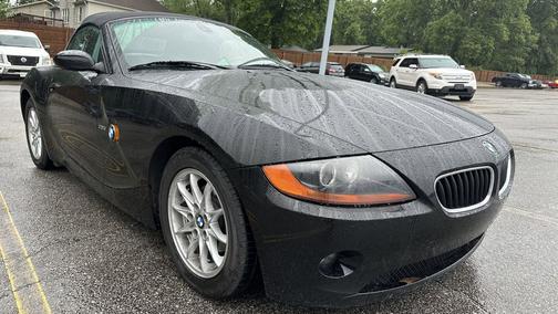 Jet Black 2003 BMW Z4 2.5i Roadster