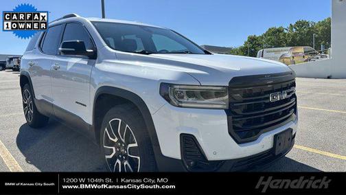 White Frost Tricoat 2021 GMC Acadia AWD SLT