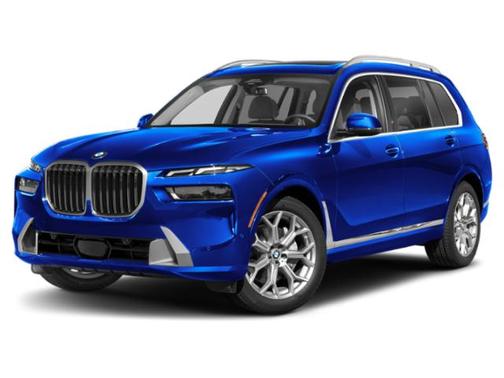 Marina Bay Blue Metallic 2024 BMW X7 M60i