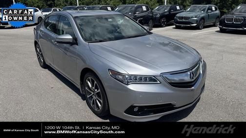 Lunar Silver Metallic 2017 Acura TLX V6 w/Advance Package