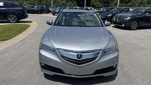 Lunar Silver Metallic 2017 Acura TLX V6 w/Advance Package