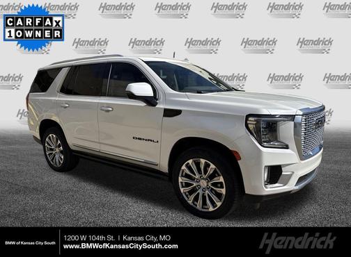 White Frost Tricoat 2023 GMC Yukon Denali