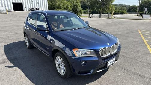 Deep Sea Blue Metallic 2012 BMW X3 xDrive28i