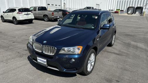 Deep Sea Blue Metallic 2012 BMW X3 xDrive28i