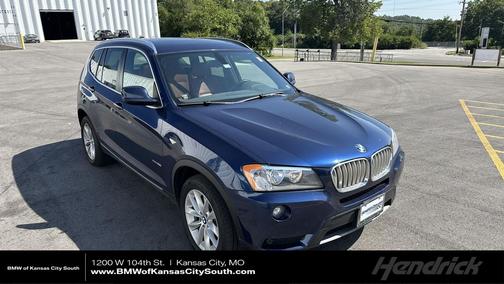 Deep Sea Blue Metallic 2012 BMW X3 xDrive28i