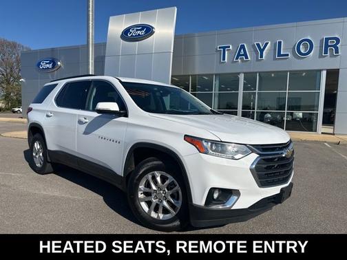 Summit White 2020 Chevrolet Traverse LT W/1LT