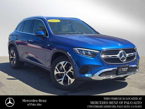 Starling Blue Metallic 2025 Mercedes-Benz GLC 350e