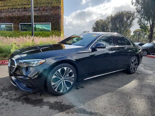 Black 2026 Mercedes-Benz E-Class E 350 4MATIC
