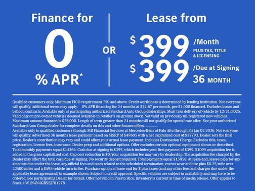 2025 Mercedes-Benz GLA 250 Base