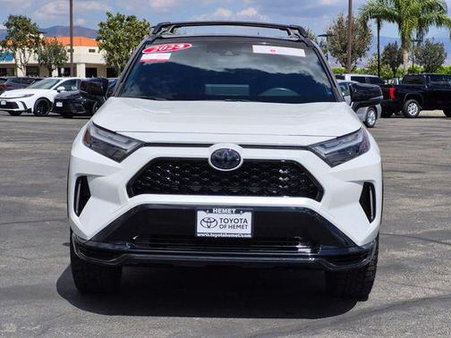 White 2023 Toyota RAV4 Prime XSE