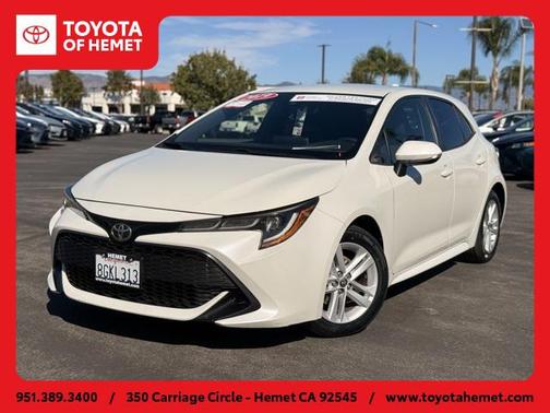 2019 Toyota Corolla Hatchback SE