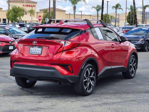 Supersonic Red 2021 Toyota C-HR XLE