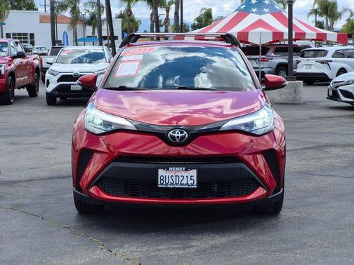 Supersonic Red 2021 Toyota C-HR XLE