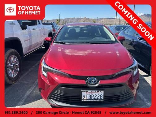 2025 Toyota Corolla Hybrid LE