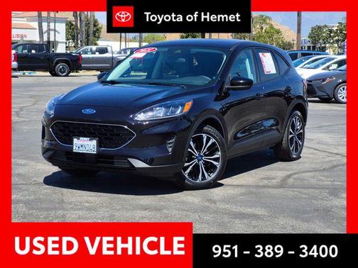 Agate Black Metallic 2021 Ford Escape SE