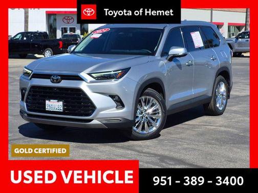 Celestial Silver Metallic 2024 Toyota Grand Highlander Platinum
