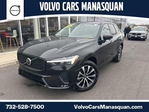 Onyx Black Metallic 2025 Volvo XC60 B5 Plus