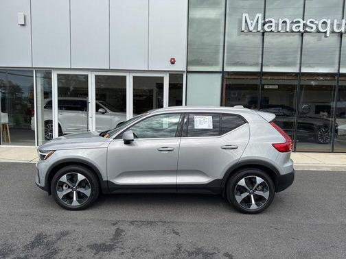 Silver 2025 Volvo XC40 B5 Plus Bright Theme