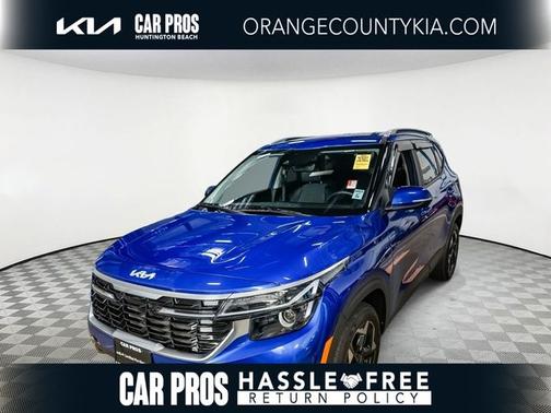 Neptune Blue 2025 Kia Seltos S