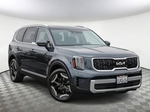 Gray 2024 Kia Telluride EX
