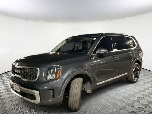 Gray 2024 Kia Telluride EX