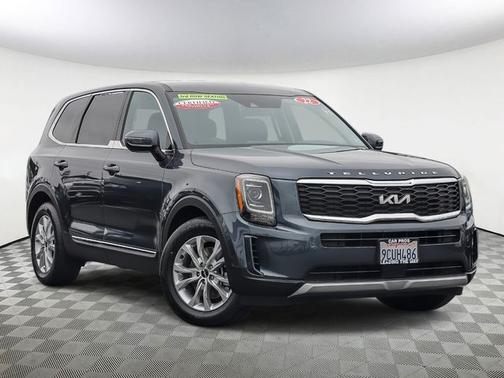 Grey 2022 Kia Telluride LX