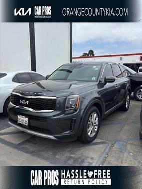 Grey 2022 Kia Telluride LX