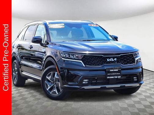 Aurora Black 2023 Kia Sorento Hybrid EX