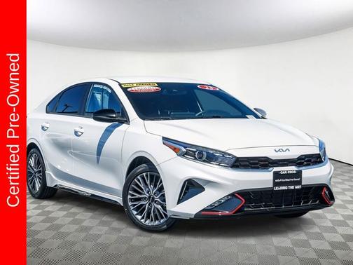 Snow White Pearl 2023 Kia Forte GT-Line