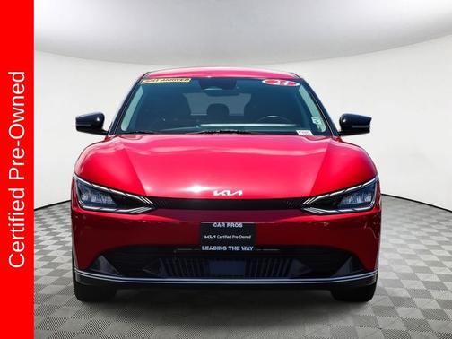 Red 2024 Kia EV6 Wind