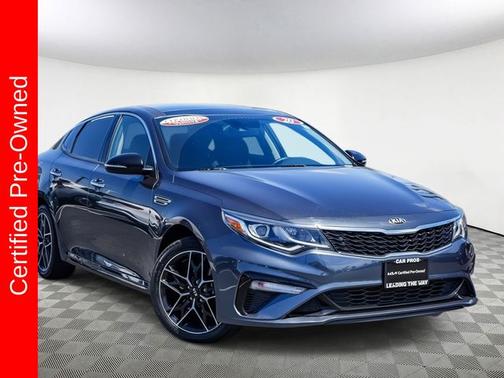 Grey 2020 Kia Optima SE