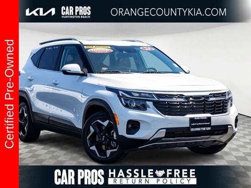 Snow White Pearl 2024 Kia Seltos EX