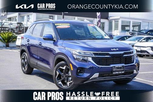 Ocean Blue 2024 Kia Seltos EX