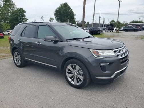 Silver 2019 Ford Explorer Limited