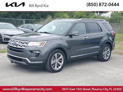 Silver 2019 Ford Explorer Limited