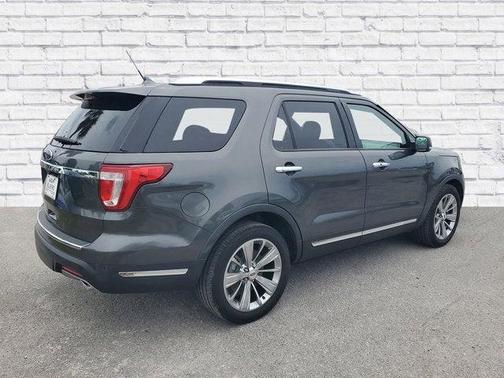 Silver 2019 Ford Explorer Limited