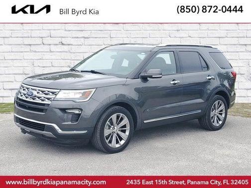 Silver 2019 Ford Explorer Limited