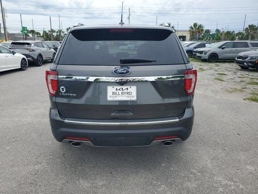 Silver 2019 Ford Explorer Limited
