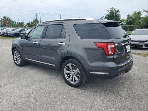 Silver 2019 Ford Explorer Limited