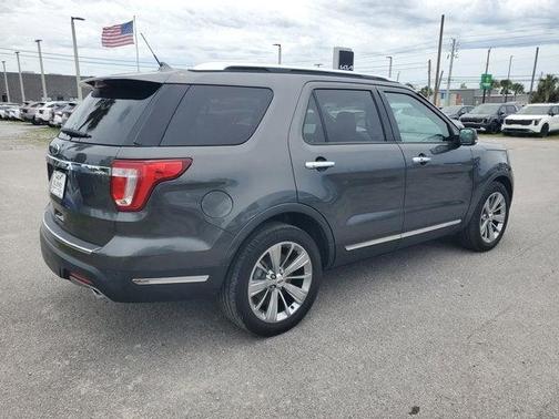Silver 2019 Ford Explorer Limited