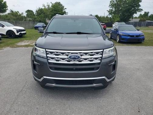 Silver 2019 Ford Explorer Limited