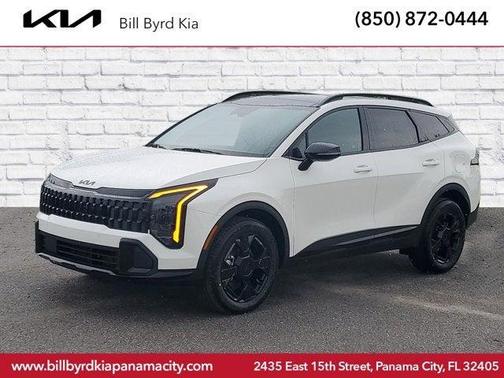 Snow White Pearl 2026 Kia Sportage Hybrid X-Line