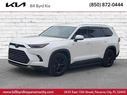 White 2024 Toyota Grand Highlander XLE